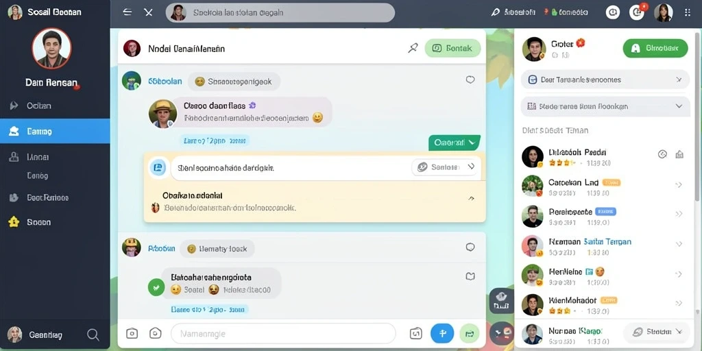 Fitur sosial untuk berbagi tips dan strategi permainan.