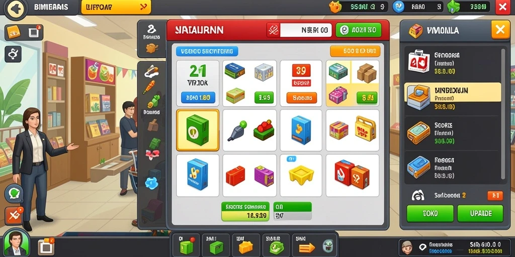 Screenshot memperlihatkan level baru dan tantangan menarik.