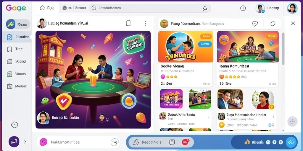 Fitur turnamen yang mengasyikkan dan kompetitif.