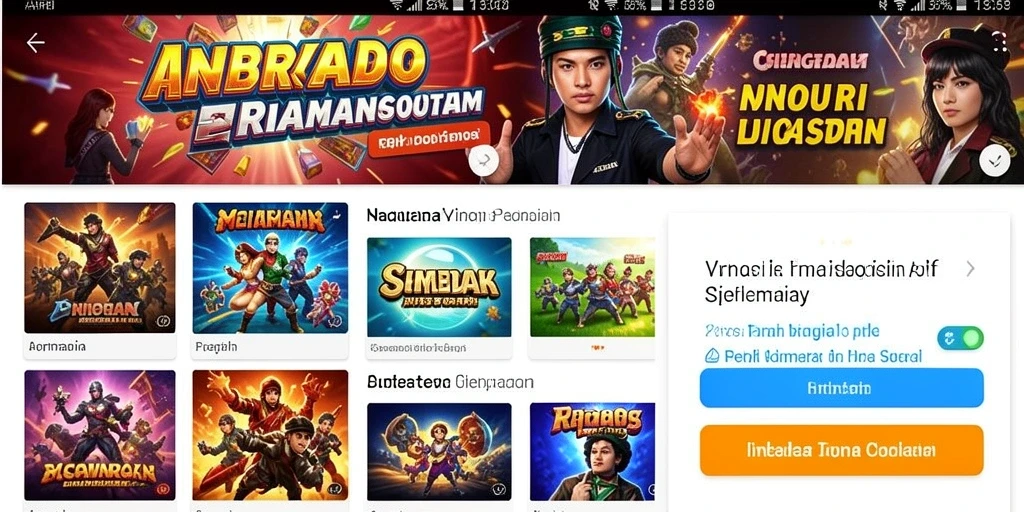 Grafis menawan yang membuat permainan semakin seru.